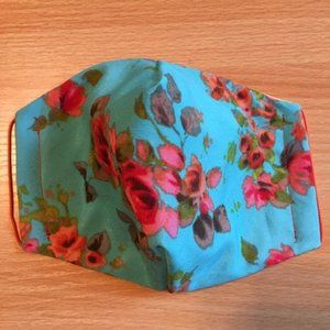 3-Layer Handmade Floral Masks